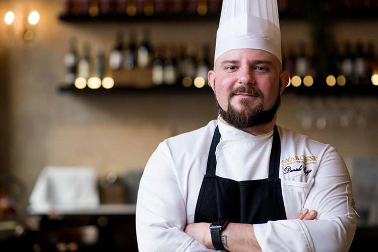 Daniele Roppo - Rollè di coniglio ripieno di carciofi e pecorino