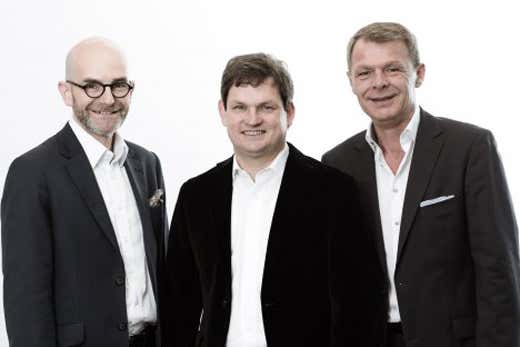 Da sinistra: Adrian Muller, Ralph Duker e Thomas Edelkamp Da sinistra: Adrian Muller, Ralph Duker e Thomas Edelkamp