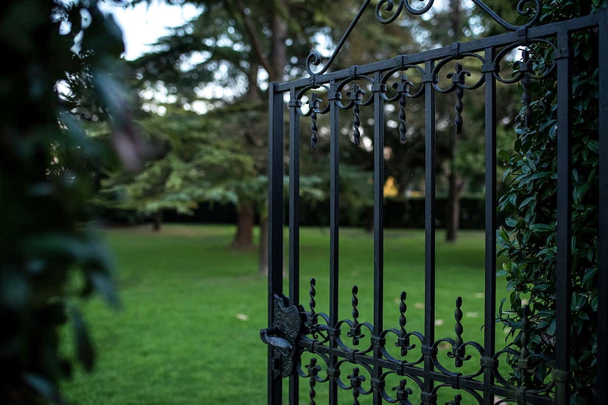 Il parco del Romantik Hotel Villa Margherita 