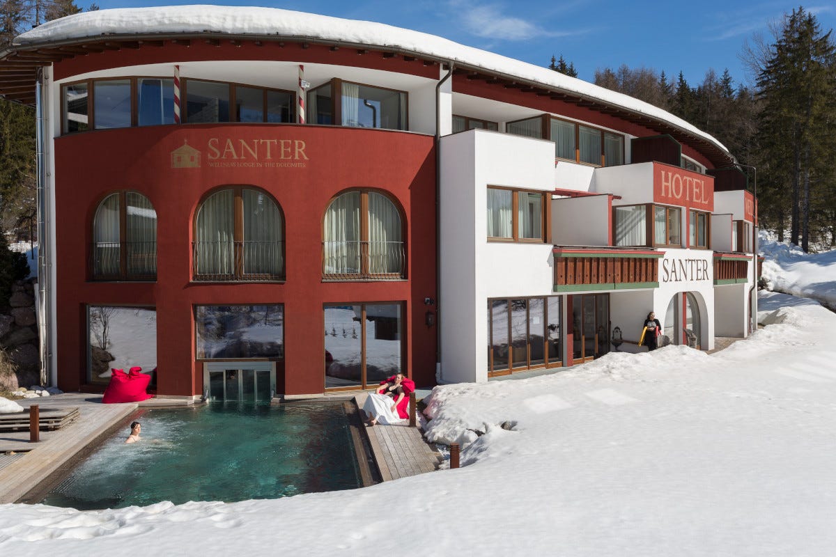 Il Romantik Hotel Sante di Vipiteno in inverno Sport e relax: così è l'inverno al Romantik Hotel Santer