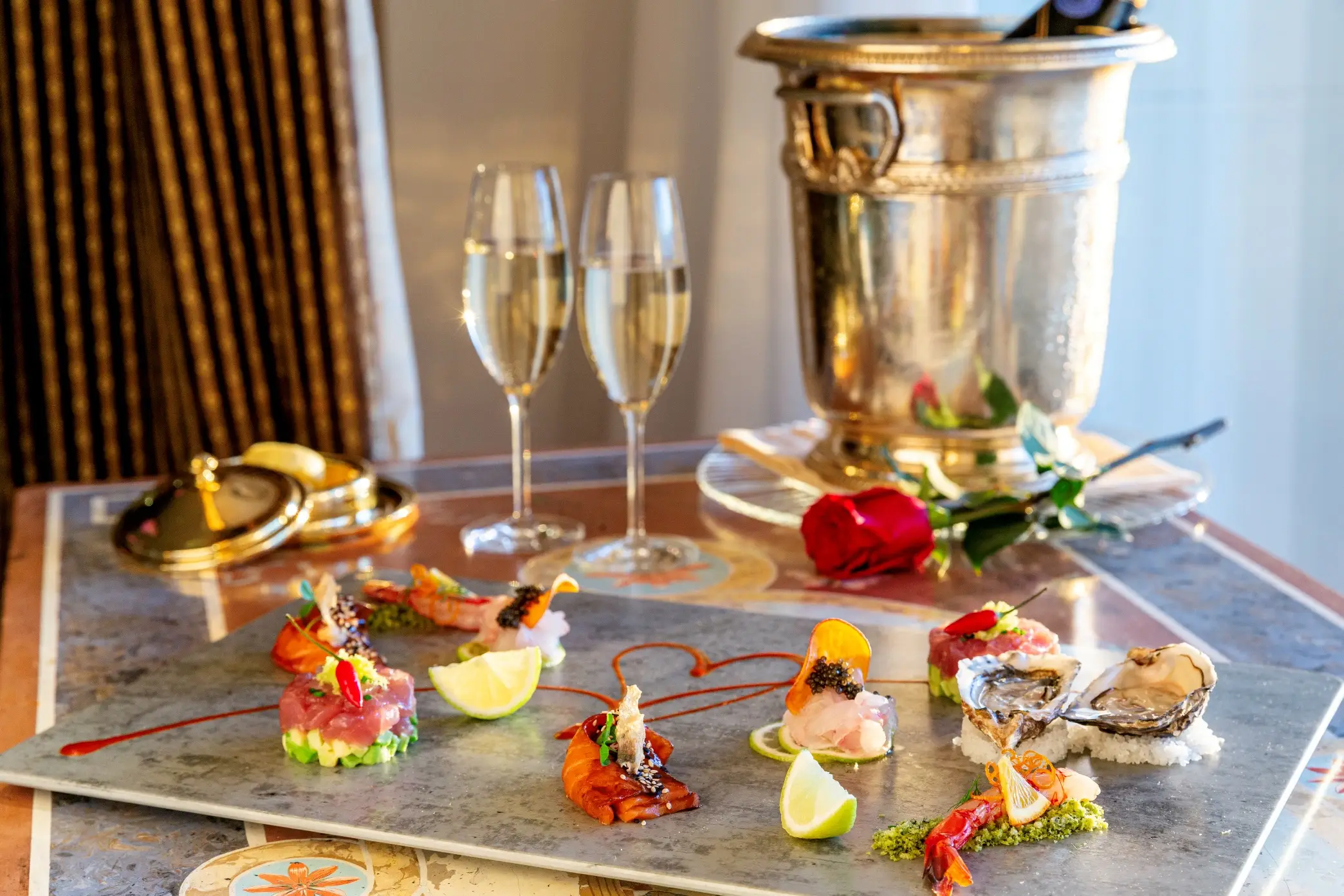 San Valentino, tra prelibatezze culinarie, cocktail speciali San Valentino al Rome Cavalieri tra artigianato, relax e cibo d&rsquo;autore