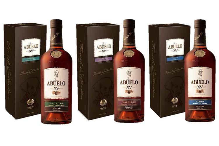 Ron Abuelo XV Finish Collection Tre referenze, altissima qualità Ron Abuelo XV Finish Collection Tre referenze, altissima qualità