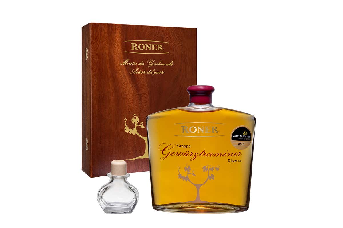 Grappa Gewürztraminer Riserva: eccellenza altoatesina premiata