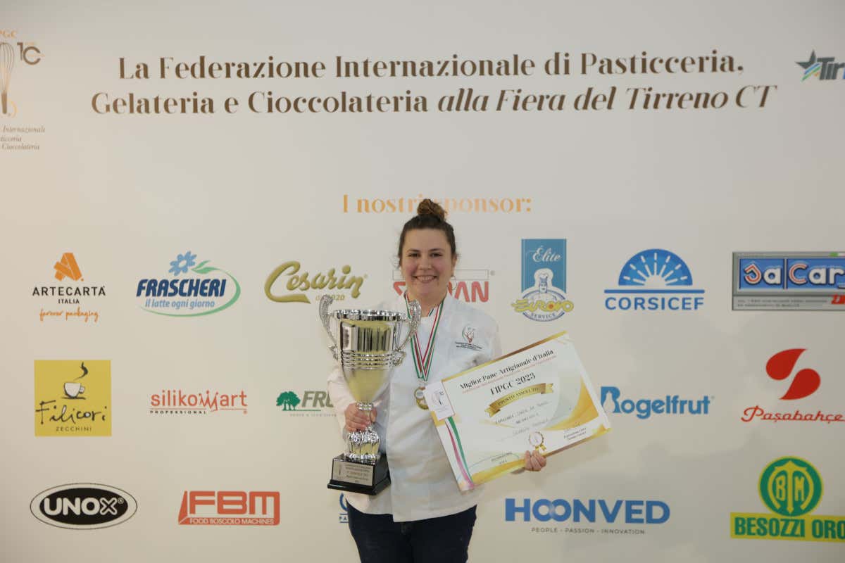 Rossella Stabile, vincitrice per il dolce da forno Il miglior pane tradizionale è di Fabio Chialastri