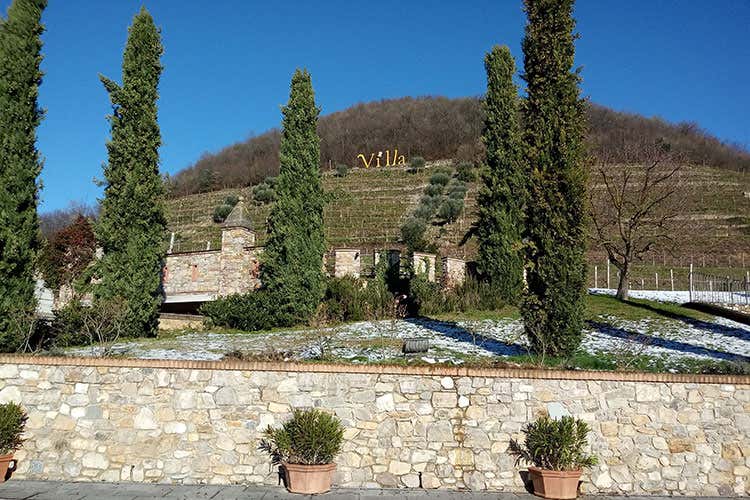 La sede dell'azienda (Rossi di Franciacorta, che sorpresa Piacciono i Gradoni di Villa)