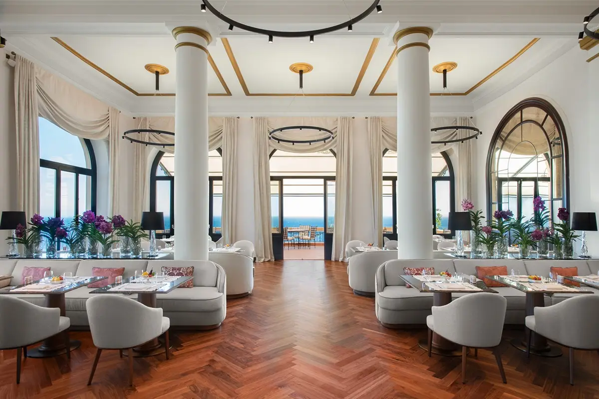 Ristorante Rosso San Domenico Palace, mecca dell’ospitalità e della alta cucina mediterranea