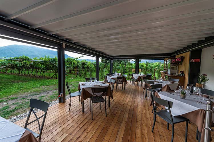 (L&rsquo;intensit&agrave; del Rotari 40&deg; Anniversario incontra l&rsquo;uovo cotto a bassa temperatura)