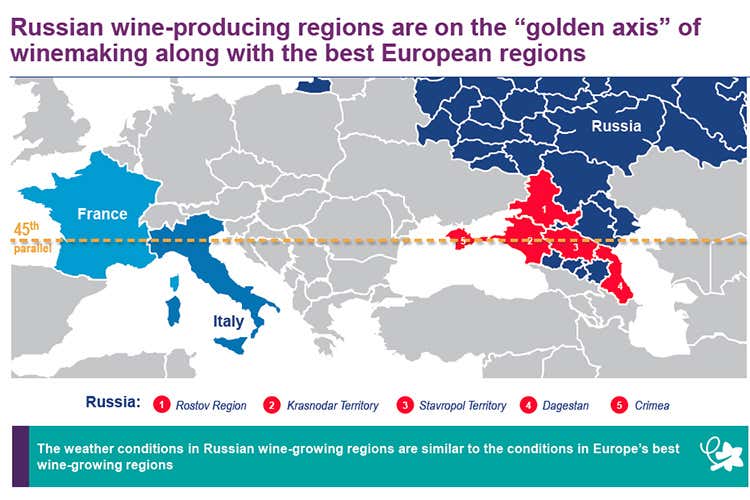 Russia per la prima volta a Vinitaly 18 aziende, bilancio finale positivo