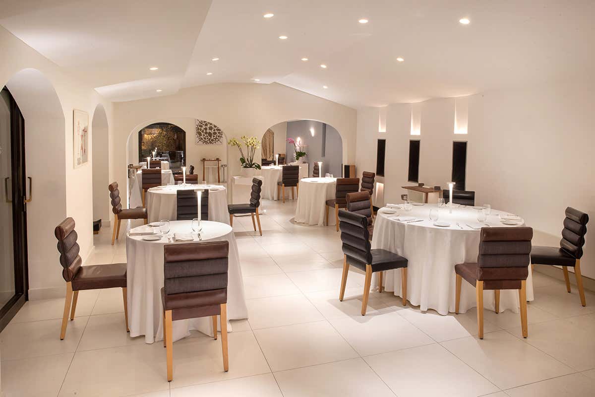 La sala Torre del Saracino, baluardo della cucina campana