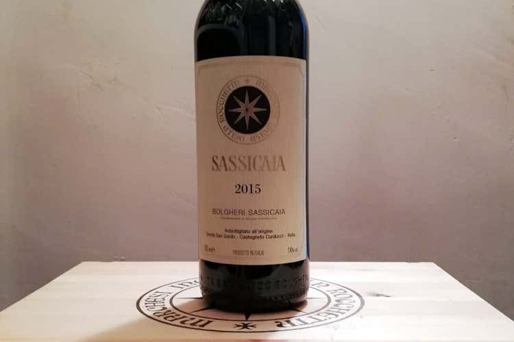 Sassicaia 2015, dal finale vanigliato e mentolato - Uno scatto nel finale Sassicaia 2015 come Ribot