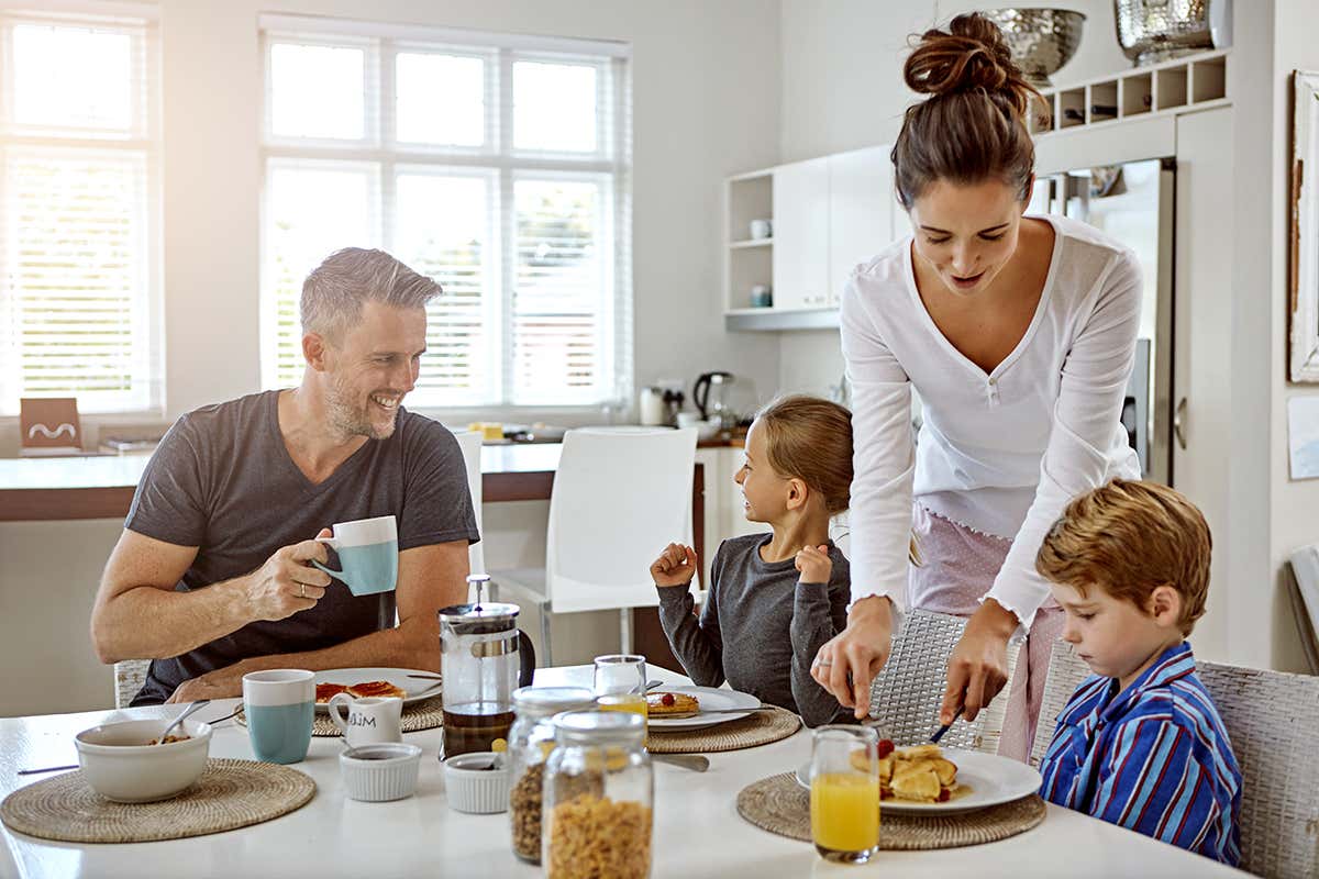 colazione in casa è preferita dall’85% degli italiani, momento di condivisione e benessere