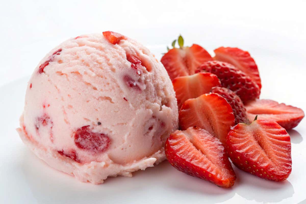 Il gelato alla fragola, una variante perfetta per la primavera