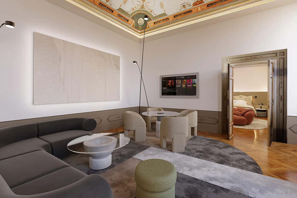 Dettaglio di una delle camere - Palazzo Firenze by Baglioni Hotels & Resorts