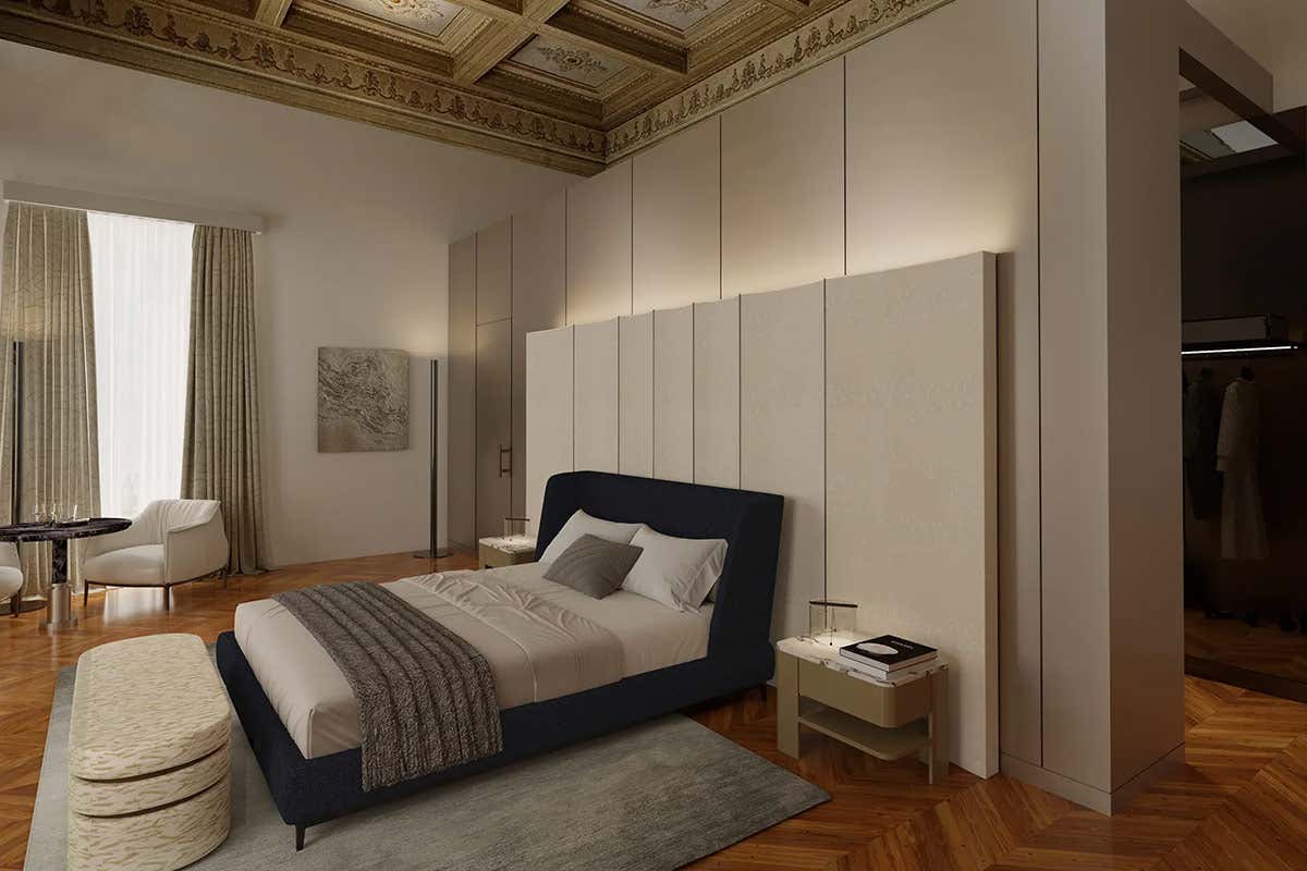 Dettaglio di una delle camere - Palazzo Firenze by Baglioni Hotels & Resorts