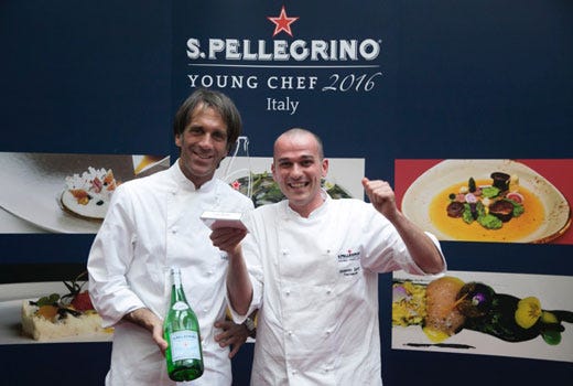 Alessandro Rapisarda finalista italiano 
della S.Pellegrino Young Chef 2016