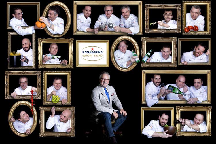 (S.Pellegrino Sapori Ticino 2018 20 serate, oltre 20 stelle Michelin)