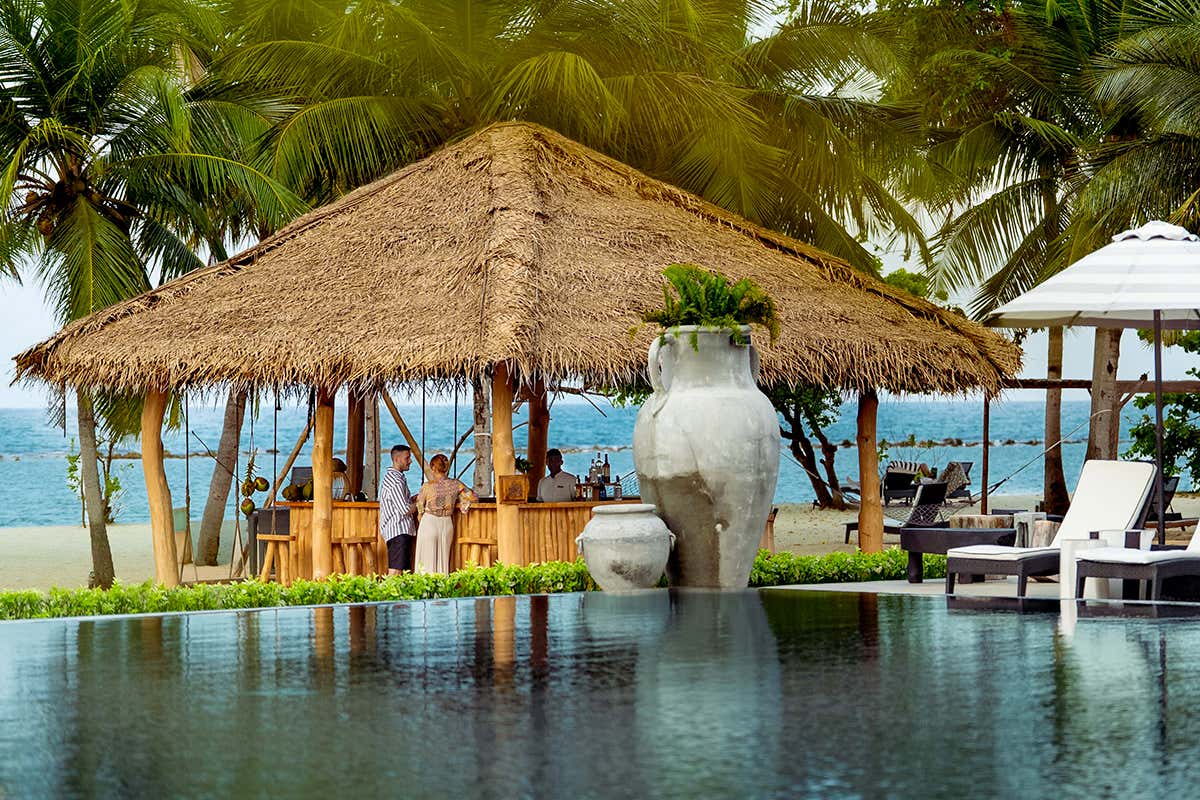 A The Beach Shack ci si dondola dolcemente a pochi passi dal bagnasciuga