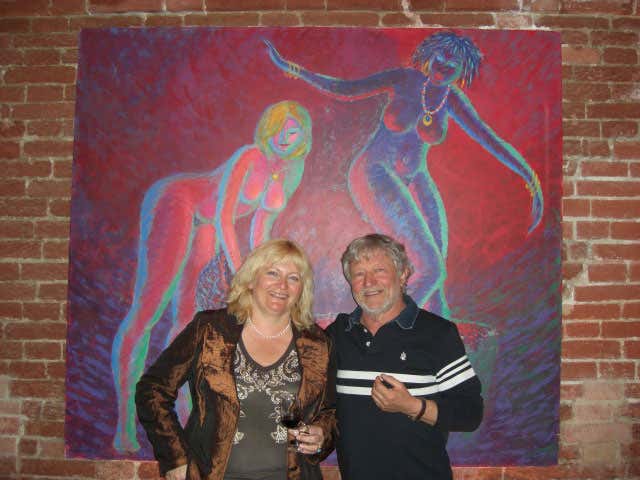 Sabine Ehrmann e Giuseppe Olivieri