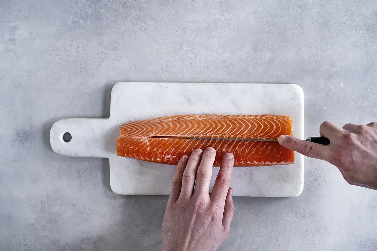 Salmone norvegese Salmone norvegese alla Wellington