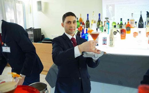 Barman italiani che lavorano all'estero 
nella squadra di Abi Professional