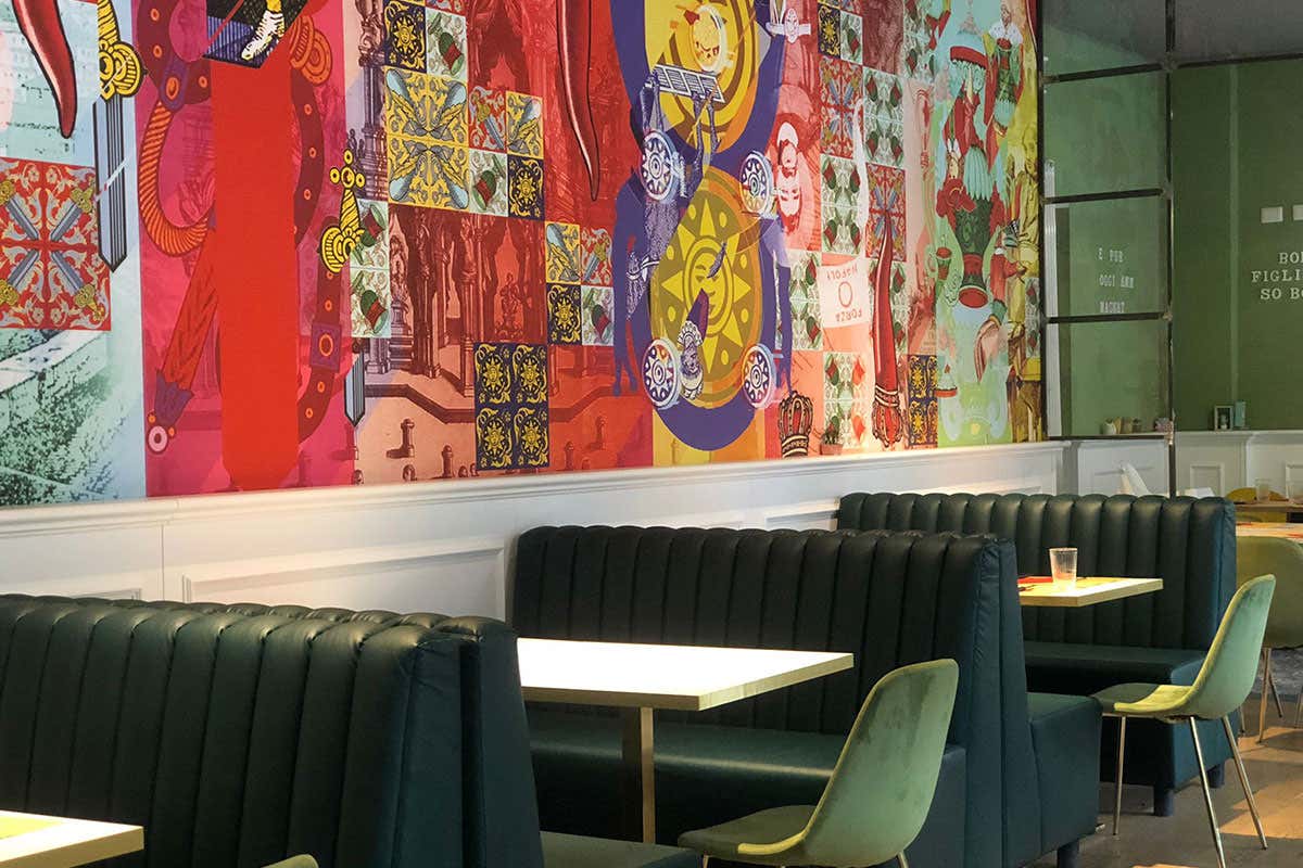 Uno dei locali a Milano Farine di altissima qualit&agrave;, il segreto delle pizze di Salvatore Mugnano