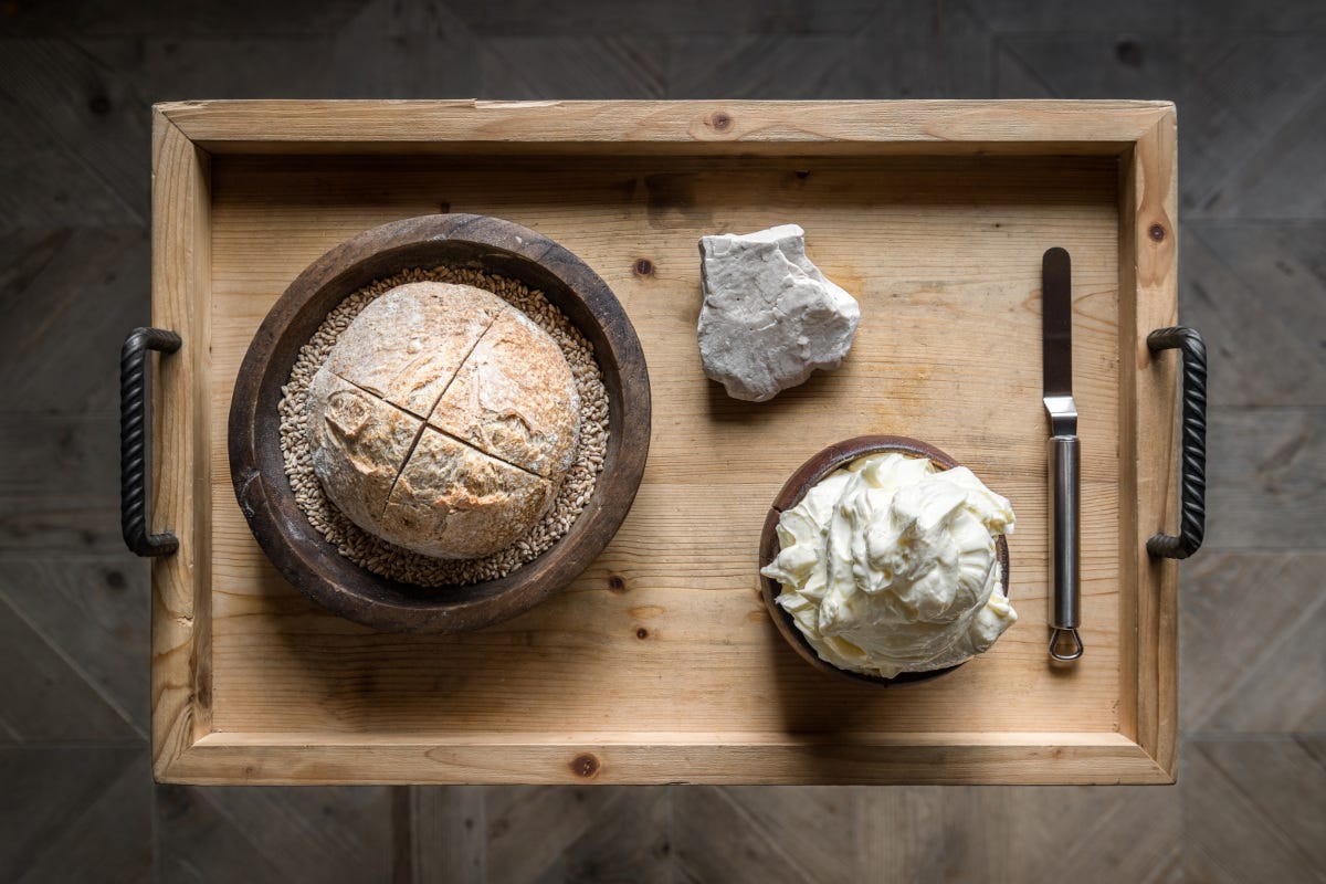 Bread and butter, San Brite. Foto: foto Giuseppe Ghedina Natale sulle Dolomiti? Ecco i menu dei ristoranti di Belluno Trento e Bolzano