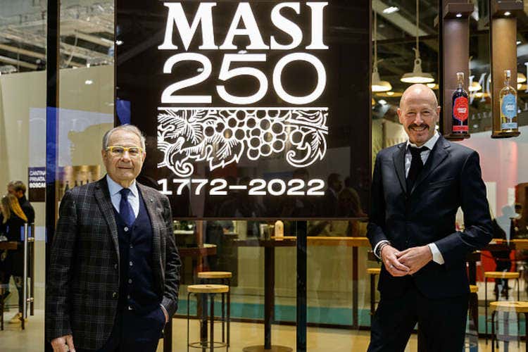 Sandro Boscaini e Federico Girotto Masi Agricola, la ripresa della ristorazione favorisce la crescita dei ricavi Sandro Boscaini e Federico Girotto Masi Agricola, la ripresa della ristorazione favorisce la crescita dei ricavi