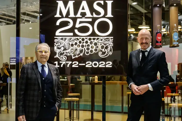 Sandro Boscaini e Federico Girotto Masi Agricola, la ripresa della ristorazione favorisce la crescita dei ricavi
