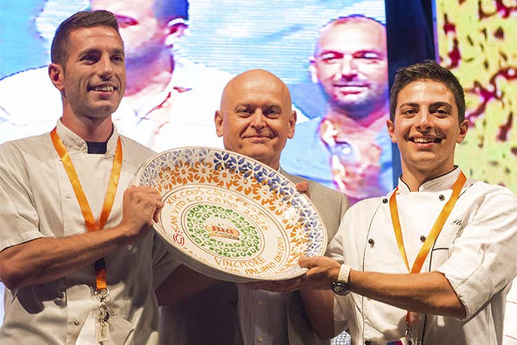 Alberto Sanna, Luciano Pollini e Federico Floris Alberto Sanna, Luciano Pollini (direttore generale di Bia spa) e Federico Floris