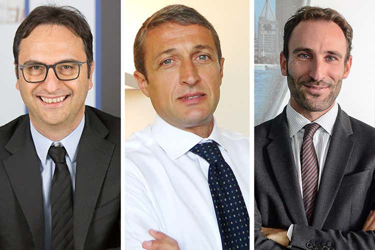Federico Sarzi Braga, Giorgio Mondovì e Stefano Marini (Sanpellegrino, tre nuove nomine per una struttura organizzativa più forte) Federico Sarzi Braga, Giorgio Mondovì e Stefano Marini (Sanpellegrino, tre nuove nomine per una struttura organizzativa più forte)