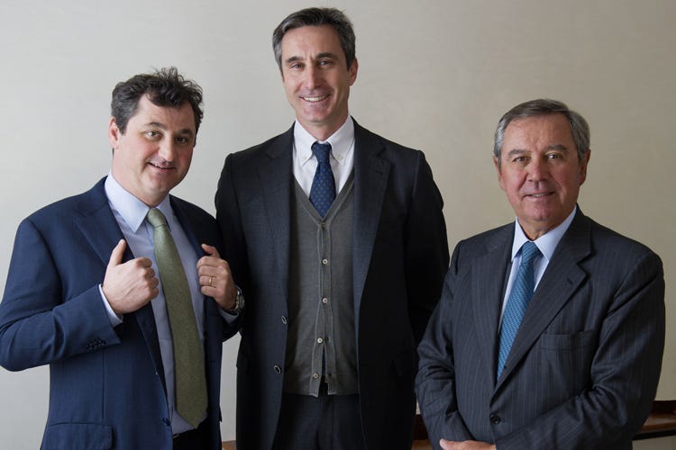 Luca Marzotto, Ettore Nicoletto e Gaetano Marzotto (Santa Margherita, il gruppo in crescita Fatturato a 168 milioni e due acquisizioni)