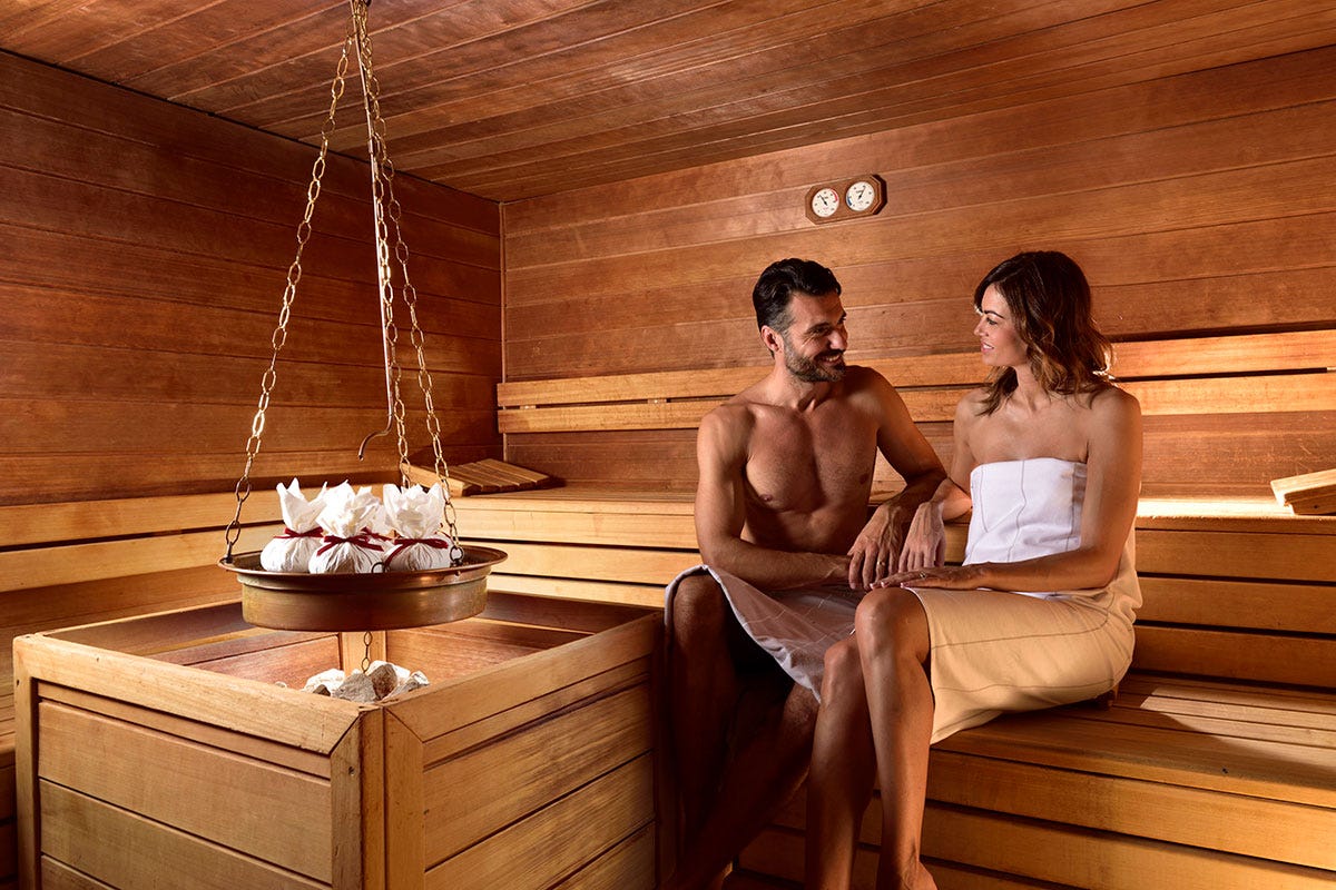 Borgobrufa Spa resort, la sauna Le “Prospettive” della cucina umbra all’Elementi Fine Dining