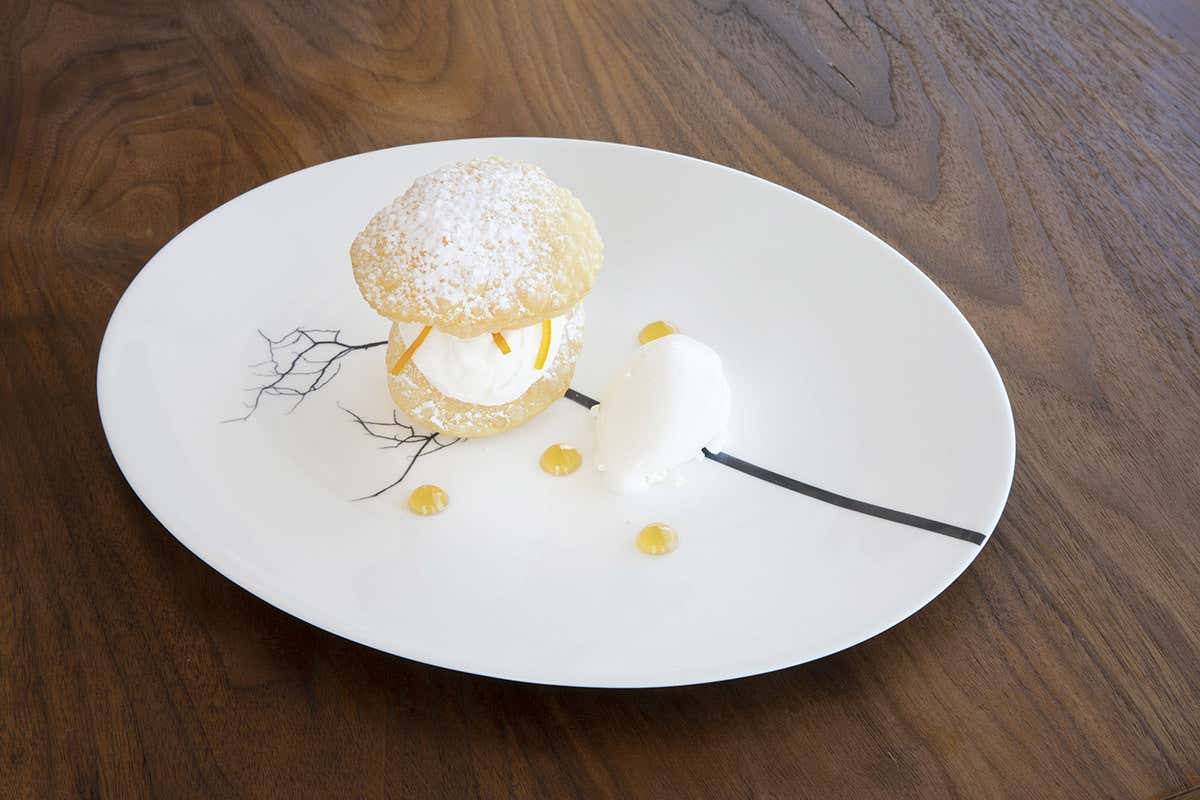 Come una Seadas ricotta miele e mandorla Sulìa House, in Gallura il più piccolo Hilton del mondo