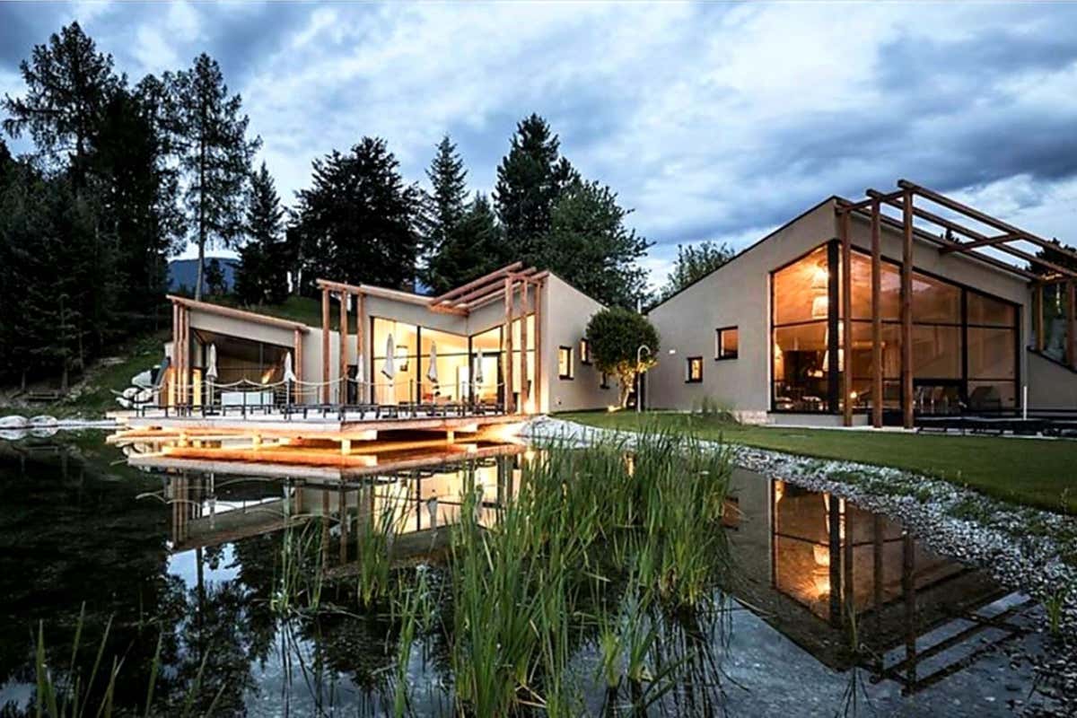 Hotel in armonia con la natura Seehof Nature Retreat, più che un hotel una casa sul lago