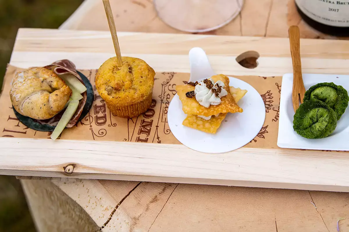 Un'invitante tappa di sosta di Sentiero Gourmet Livigno valorizza il suo patrimonio gastronomico