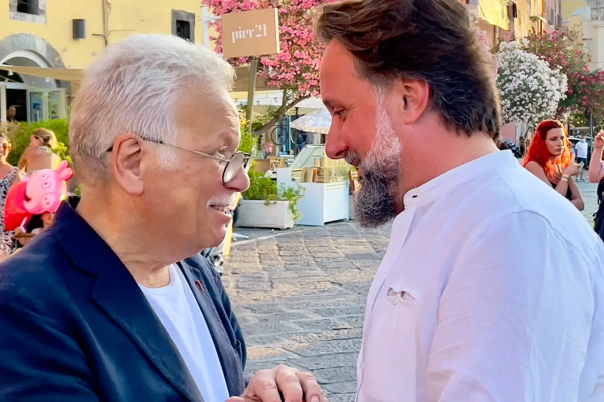 Sergio Micc&ugrave; e Leonardo Costagliola Un pizzaiuolo per Procida, al finale la sfida per il migliore