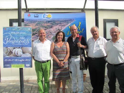 da sinistra: Angelo Serri, Catia Ciabattoni, Vincenzo Spinosi, Corrado Piccinetti e Luciano Mirandola