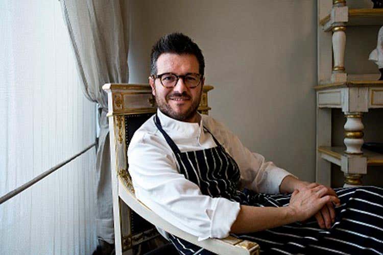 Rocco De Santis - Settembre gourmet all&rsquo;Hotel Brunelleschi Ospiti le cantine Inama e Antinori