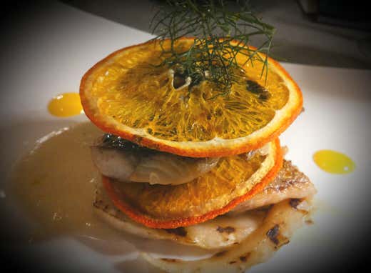 Sgombro, finocchio, arancia Sgombro, finocchio, arancia