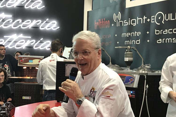 Iginio Massari (L'innovazione alla portata di artigiano Show cooking di alta gamma con Bravo)