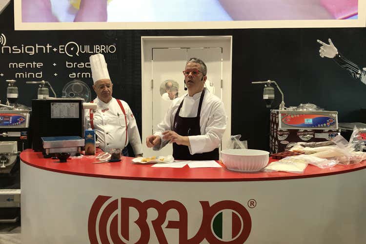 Ernst Knam (L'innovazione alla portata di artigiano Show cooking di alta gamma con Bravo)