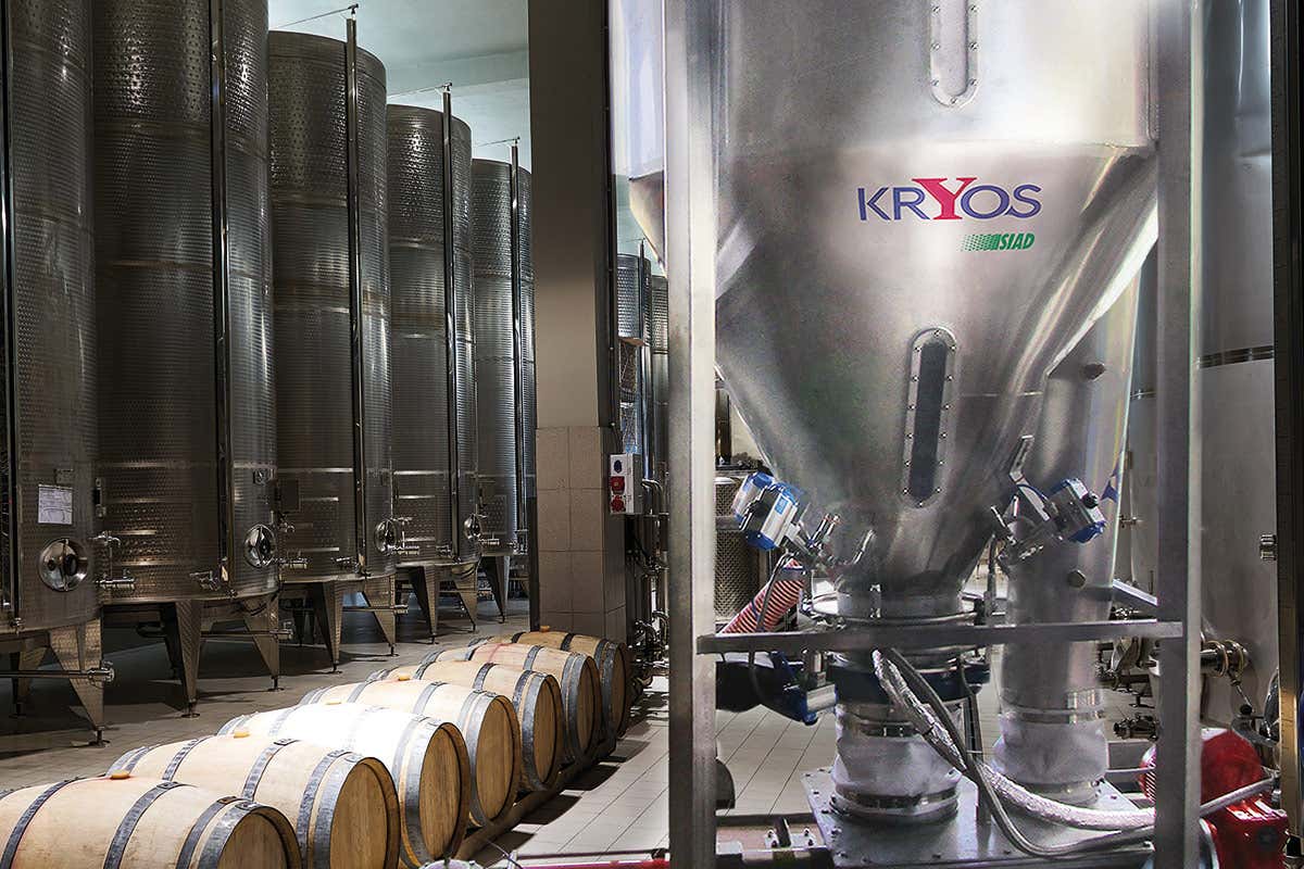 Siad, la tecnologia Kryos per la vinificazione del rosato (e non solo)