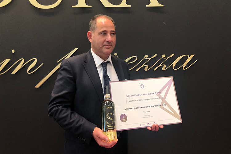 Massimo Ruggero (Sidd&ugrave;ra, premiati i vermentini Il percorso di crescita continua)
