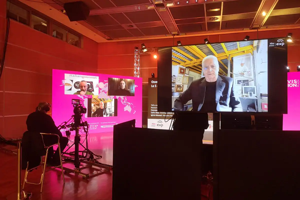 Iginio Massari in collegamento al Sigep Gelato, pane e dolci: per la ripresa contano formazione e tecnologia