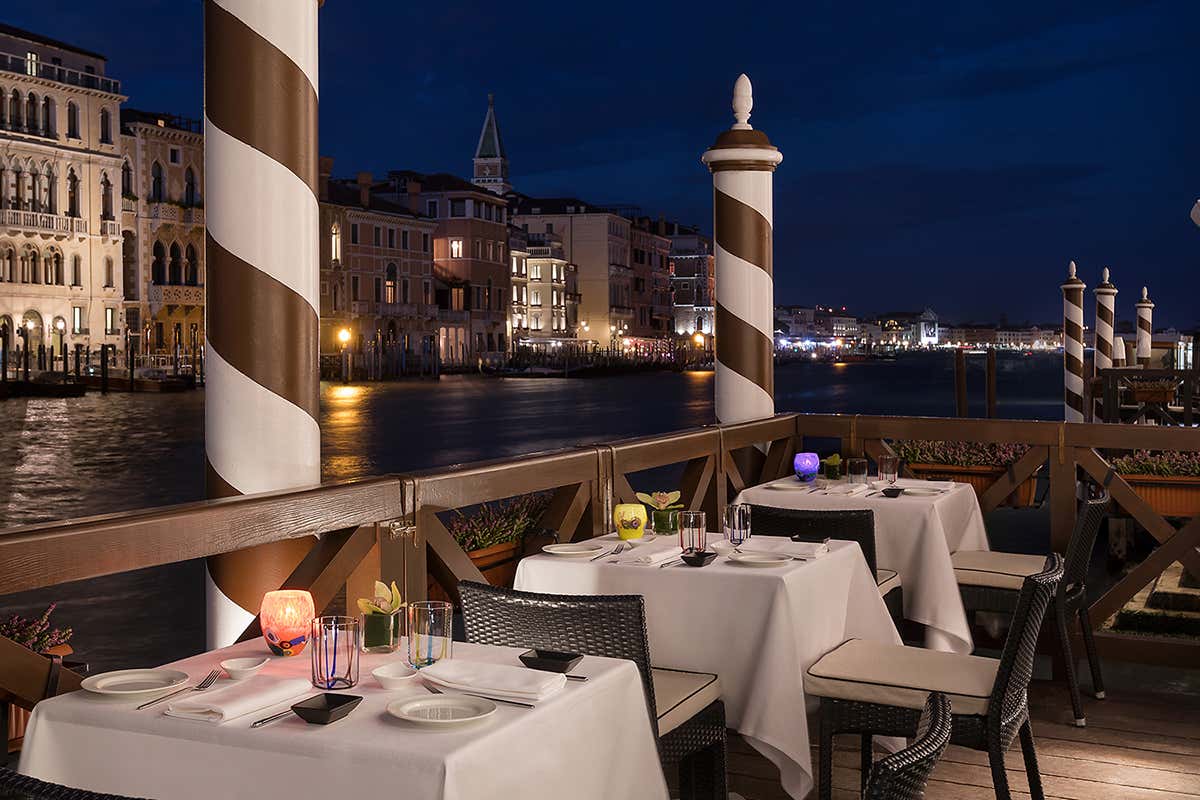 Ristorante con vista sul Canal Grande