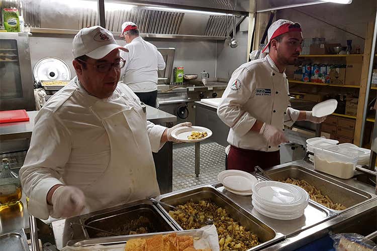 Sisma nel centro Italia la Fic allestisce due nuove cucine da campo