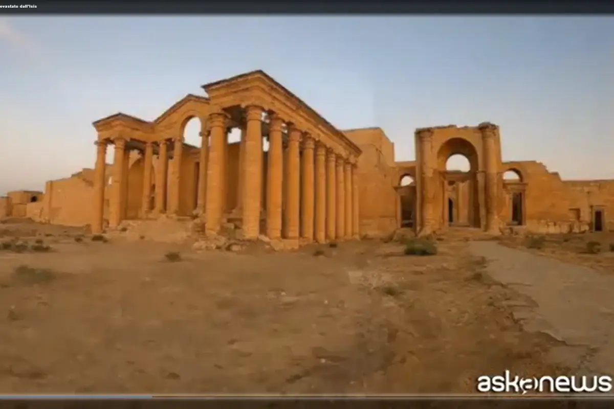Il sito archeologico di Hatra in Iraq In Iraq rinasce Hatra, il sito archeologico devastato dall'Isis