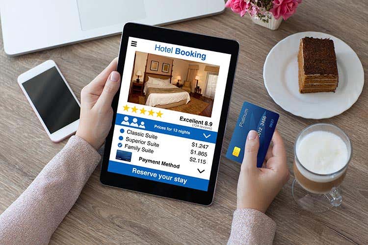 (Sito web, la vetrina di un albergo Cinque step per conquistare un cliente) (Sito web, la vetrina di un albergo Cinque step per conquistare un cliente)