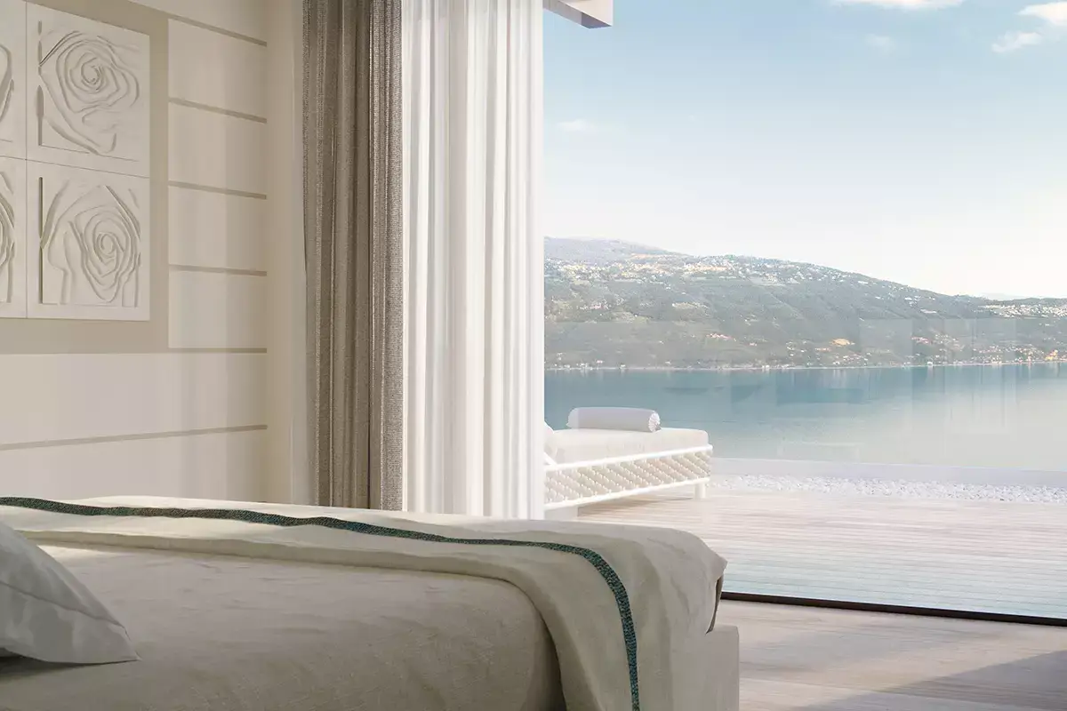 Sky Suite Bedroom Lefay Resort