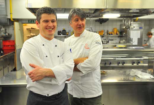 Simon Bertoncelj e Gianni Tarabini